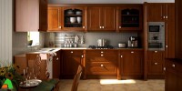 TỦ BẾP GỖ TỰ NHIÊN M9